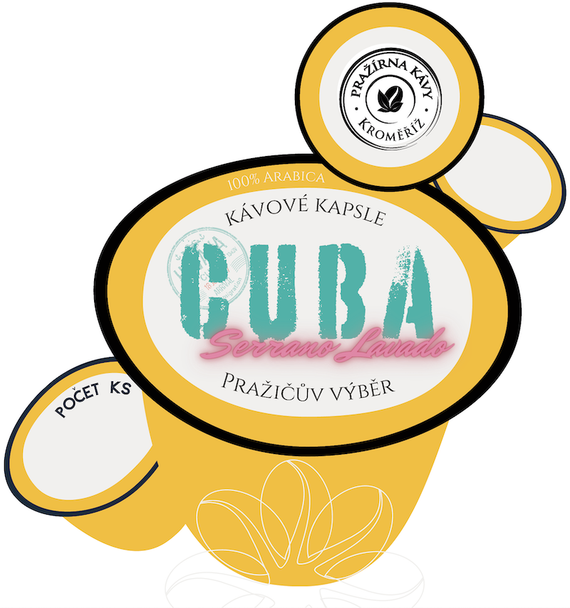 Kávové kapsle Cuba Serrano Lavado