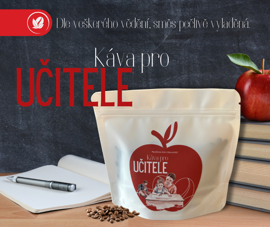 Káva pro učitele, kávové děkuji