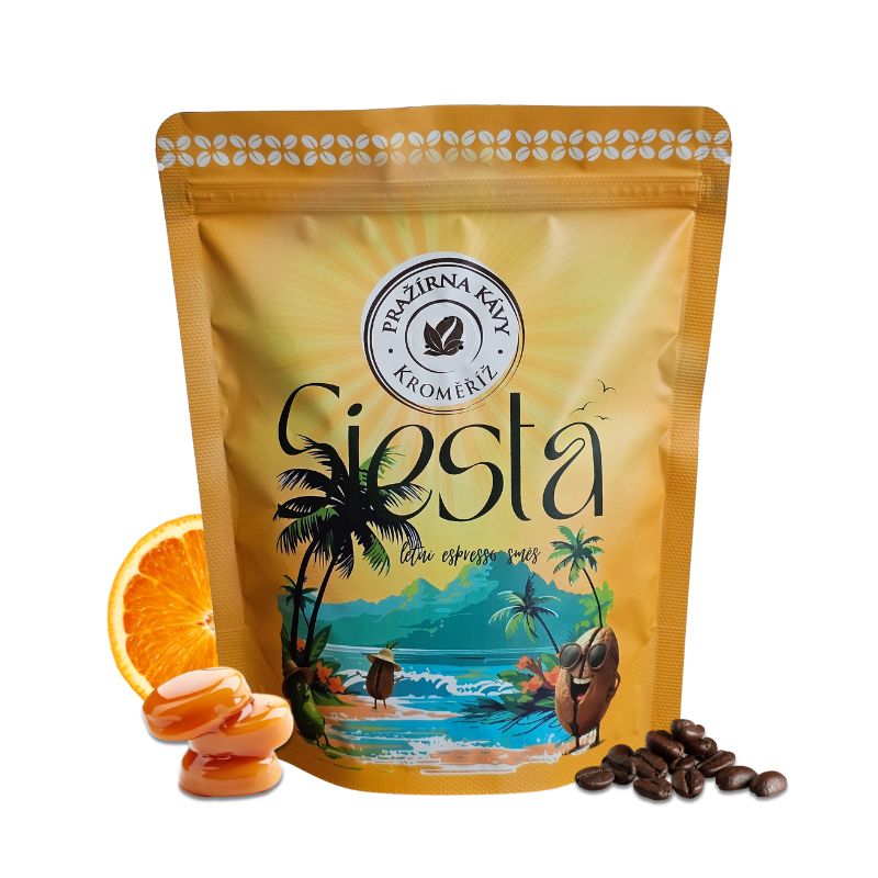 Letní espresso směs Siesta