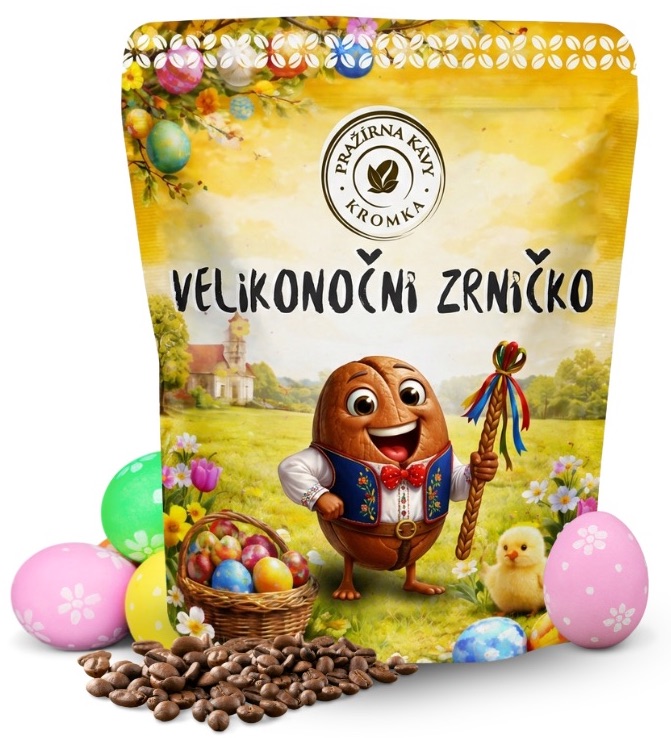 pražená káva - Velikonoční zrníčko