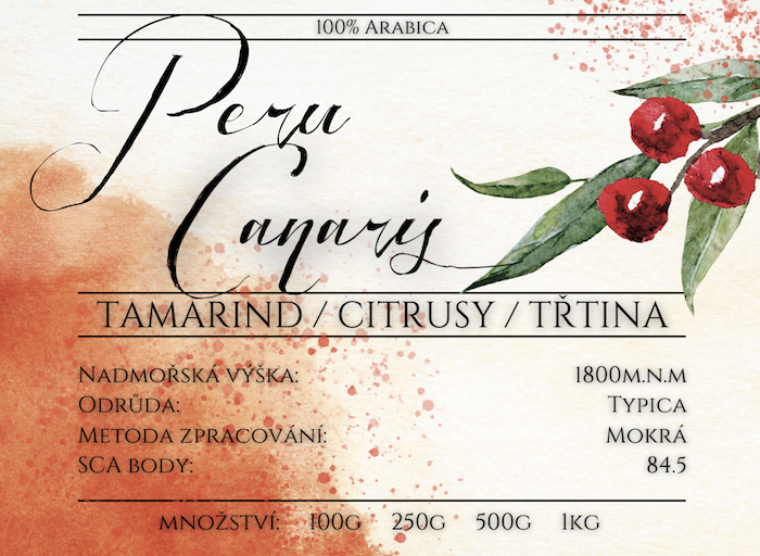 Káva z peruánské farmy Canaris