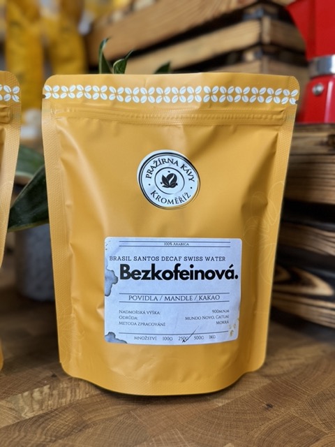 káva bez kofeinu
