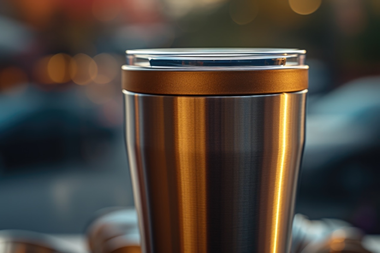 Termohrnek na kávu nerezový