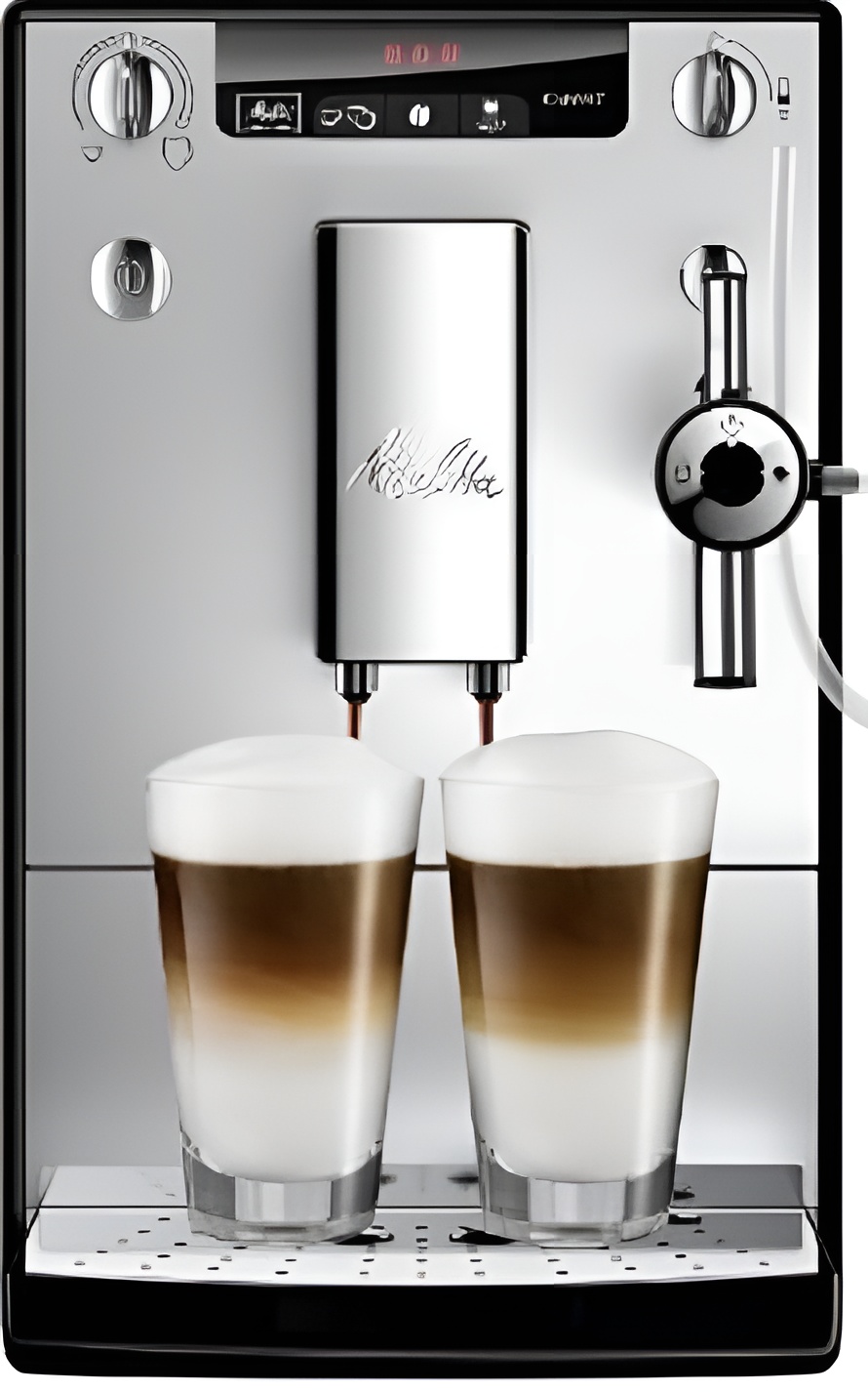 melitta milk stříbrný