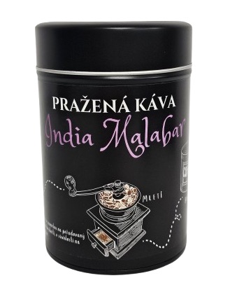 káva malabar v plechovce