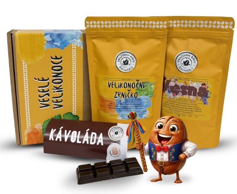 Velikonoční kávová sada malá