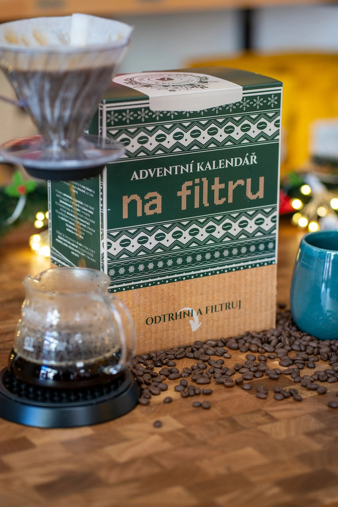 Kávový adventní kalendář 2025 edice FILTR