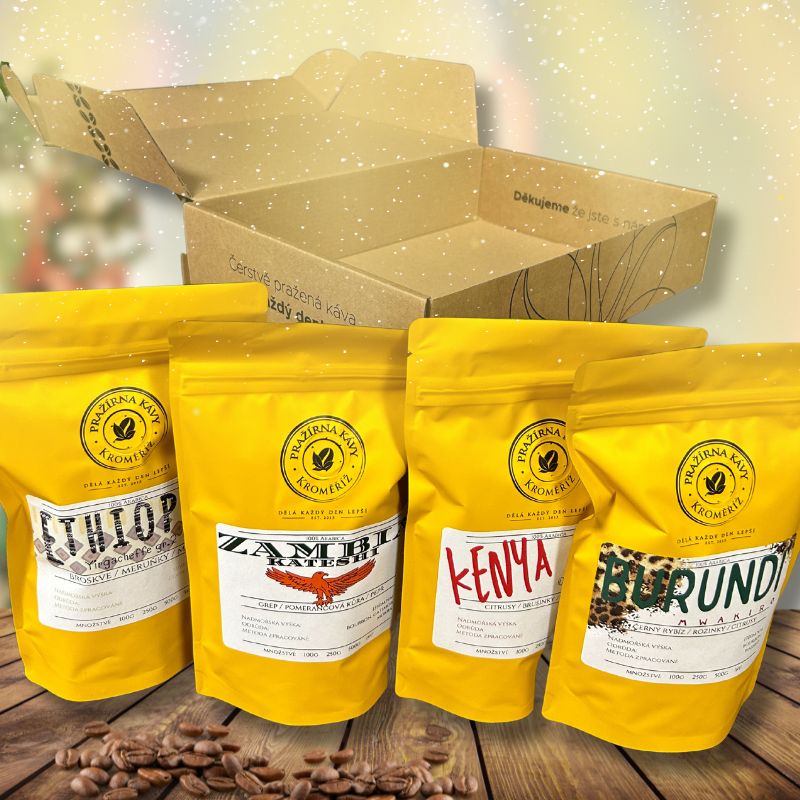 Pražená káva – Napříč Afrikou – Etiopie, Zambie, Kenya, Burundi
