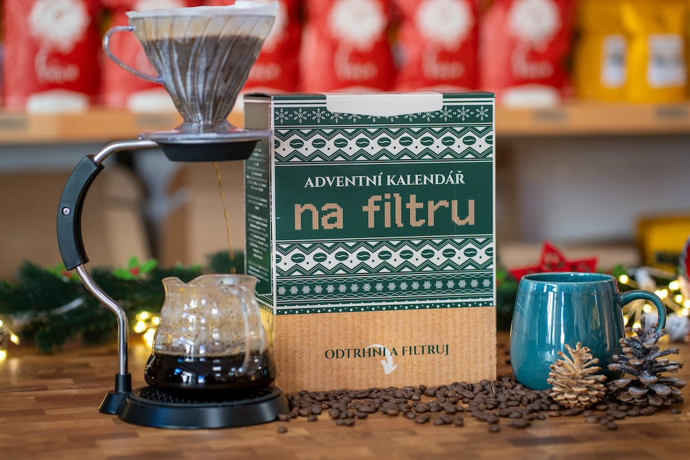 Kávový adventní kalendář 2025 edice FILTR