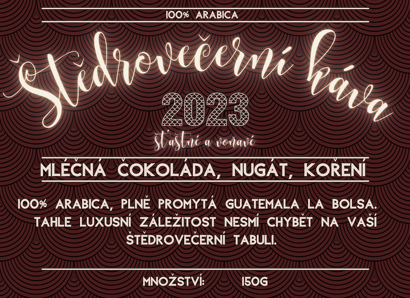 Štědrovečerní káva 150g