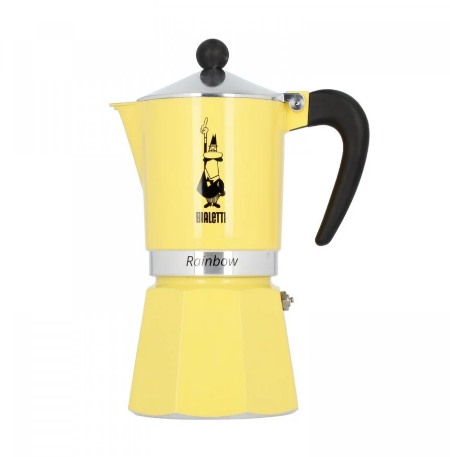 Moka konvička BIALETTI Fiammetta žlutá 6