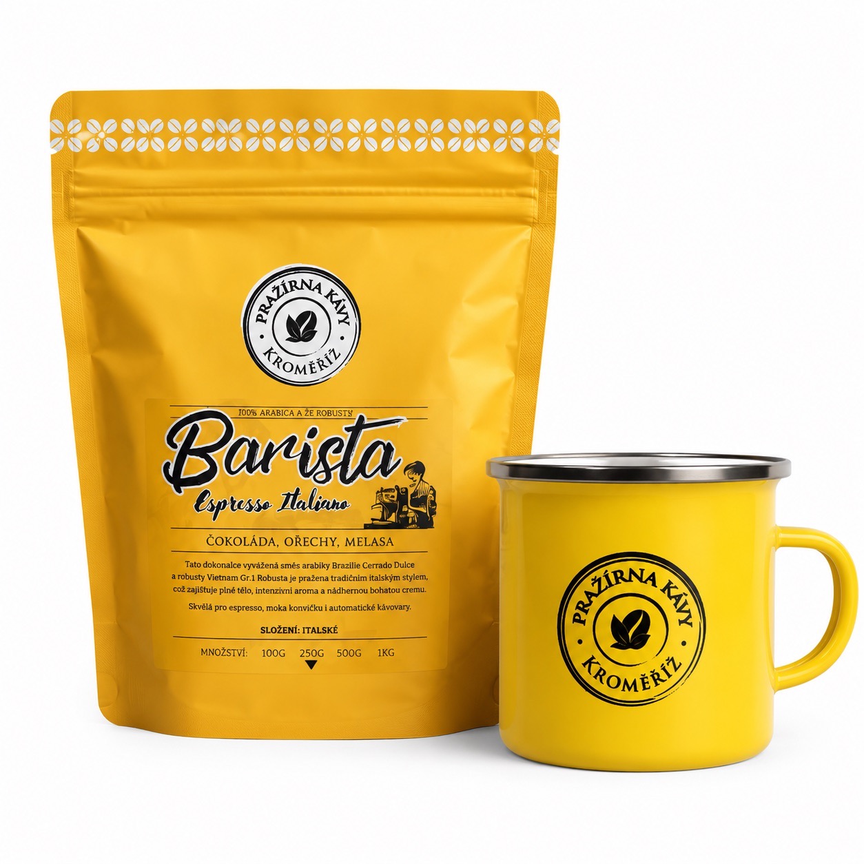 Bundle Barista s plecháčkem