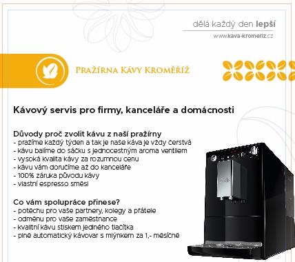 Kávový servis pro firmy, kanceláře a domácnosti