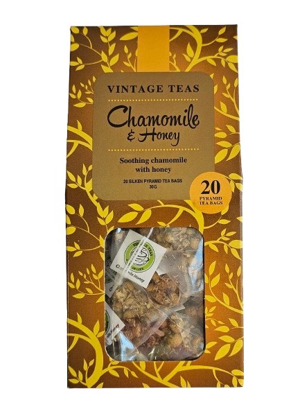 Vintage Teas čaj Heřmánek s medem 20 pyramid 30g