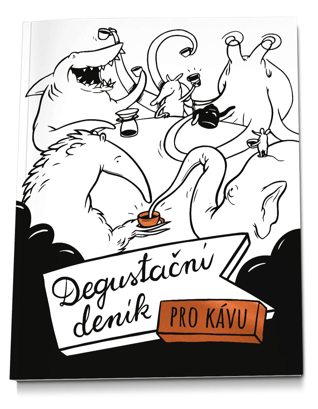 Degustační deník pro kávu A6