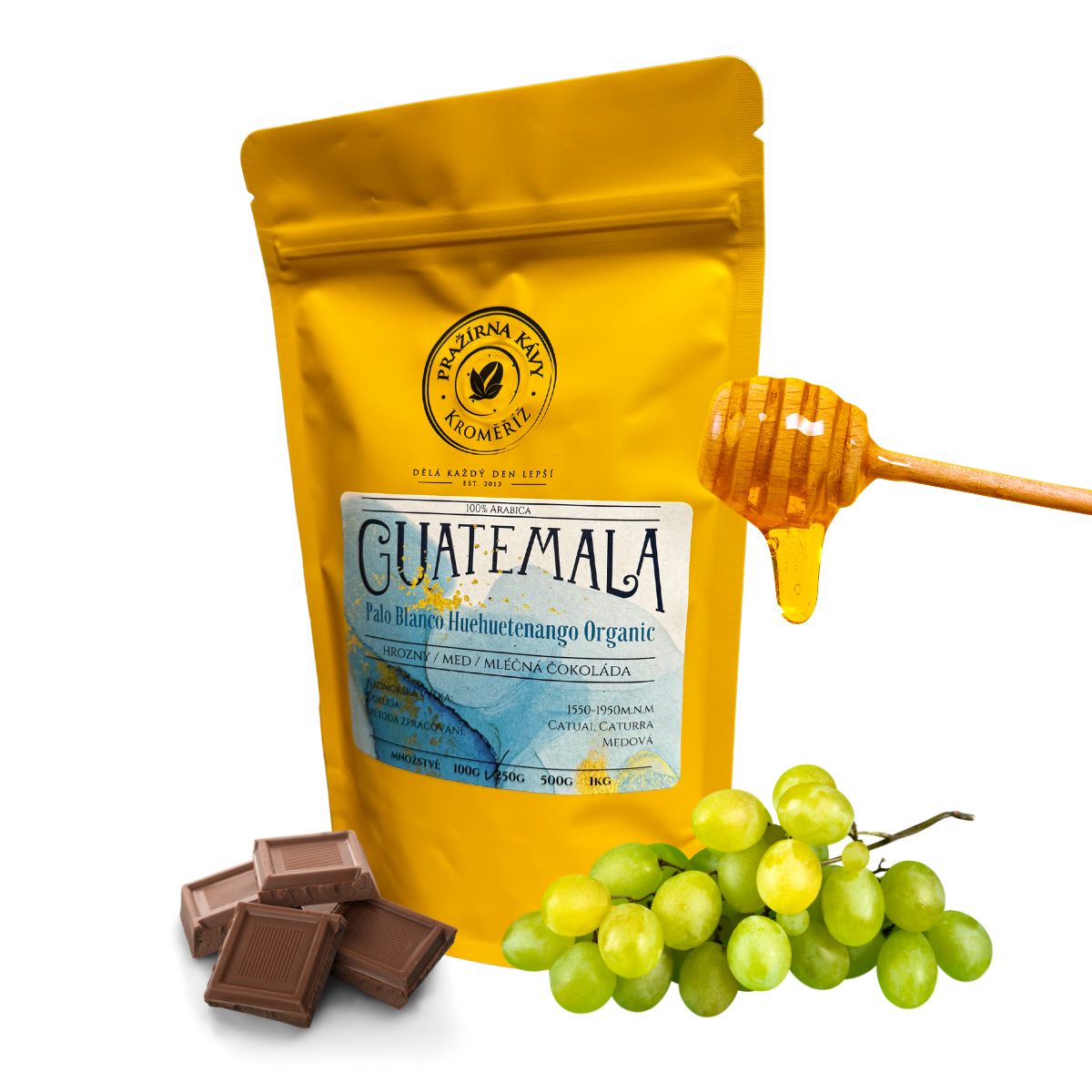 Guatemala Palo Blanco Huehuetenango Honey Organic