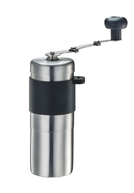 Tiamo ocelový ruční mlýnek na kávu