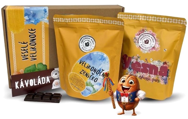 Velikonoční kávová sada velká