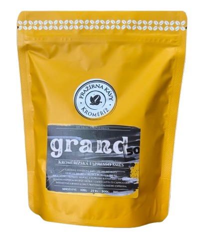Espresso směs CAFFÉ GRAND 50 – směs arabica & robusta 50/50
