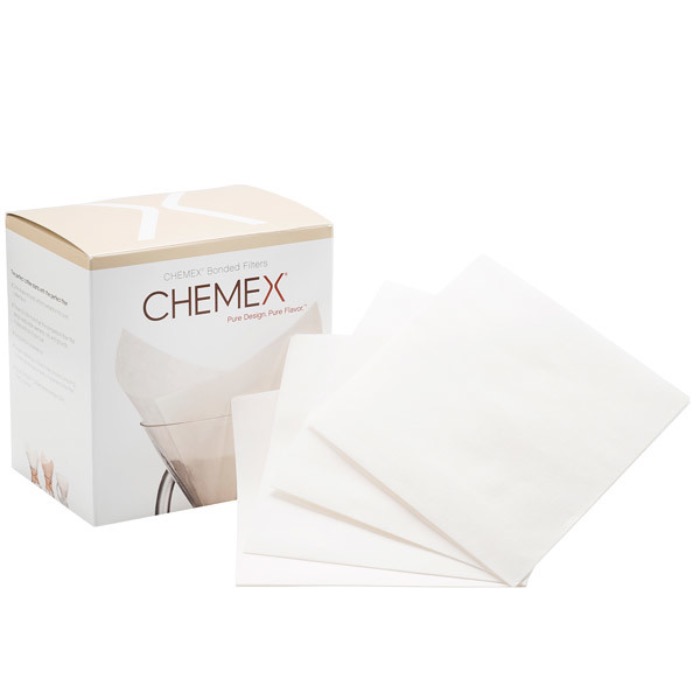 Chemex papírové filtry čtvercové 100 ks