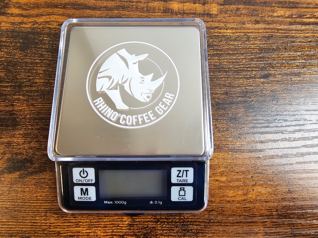 Váha Rhinowares Coffee Gear Dose