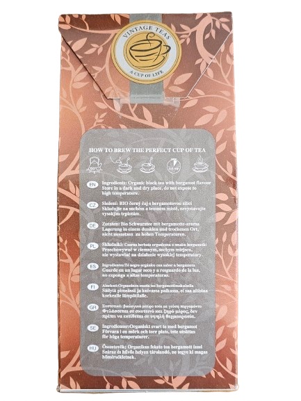 Vintage Teas BIO Earl Grey 20 pyramid 50 g