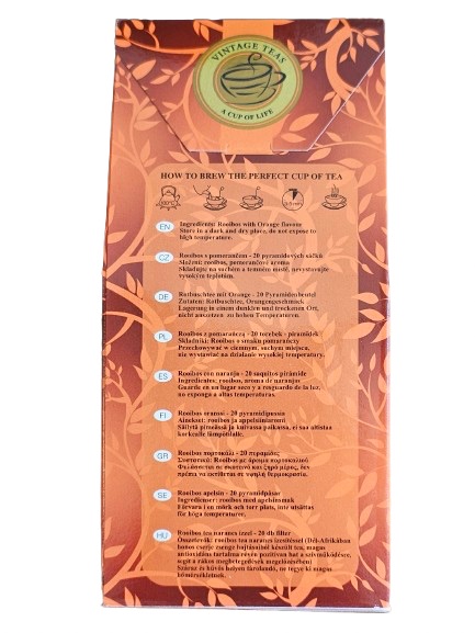 Vintage Teas Rooibos Orange 20 pyramid 50 g