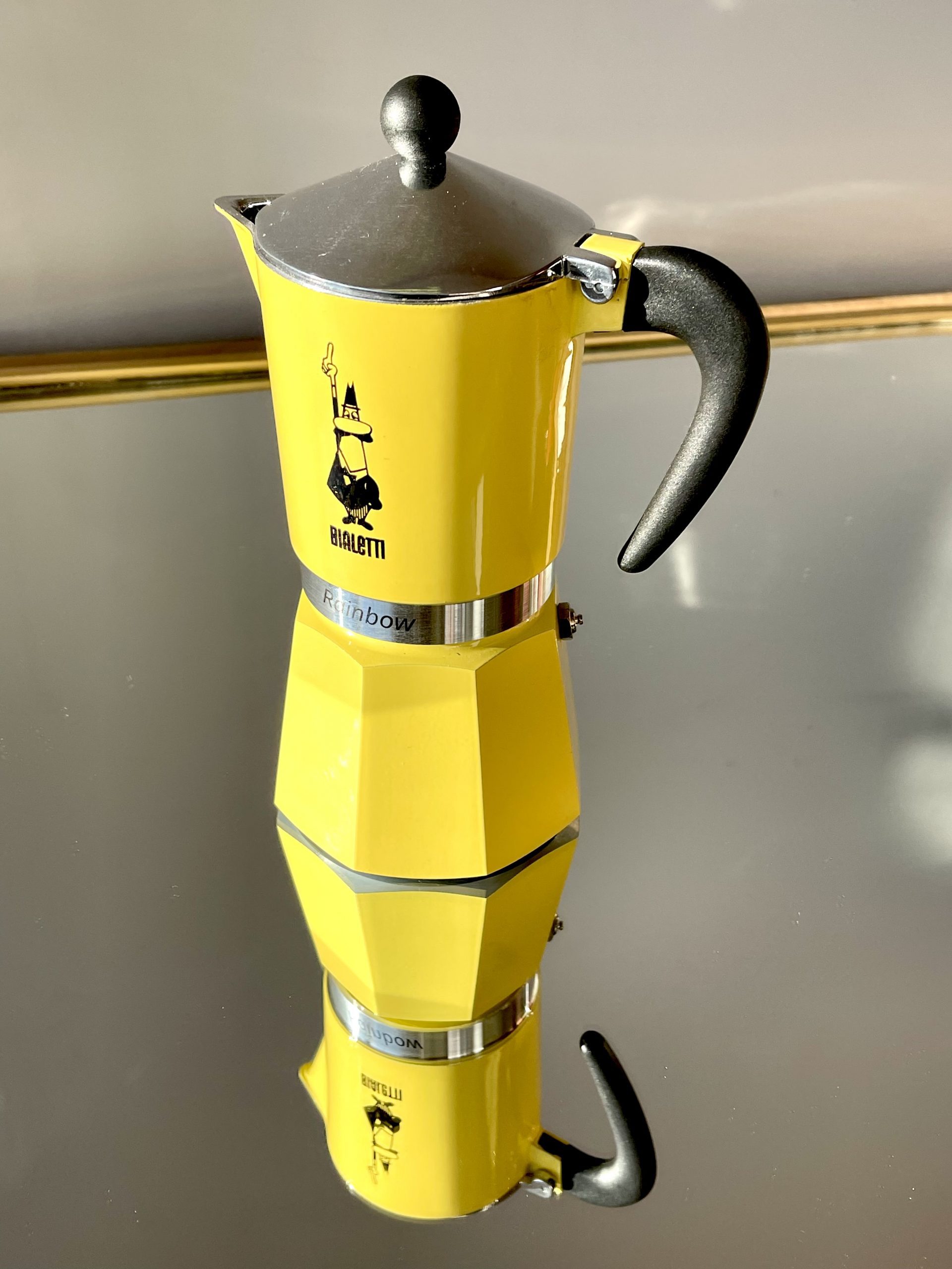 Moka konvička BIALETTI Fiammetta žlutá