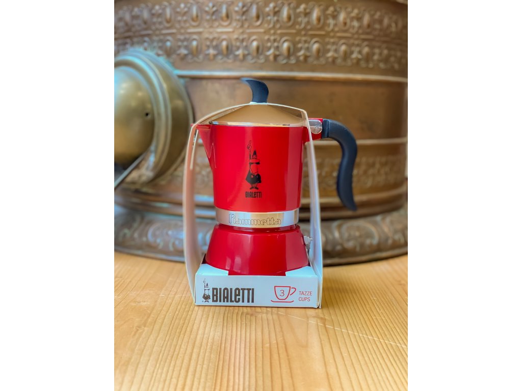Moka konvička BIALETTI Fiammetta červená