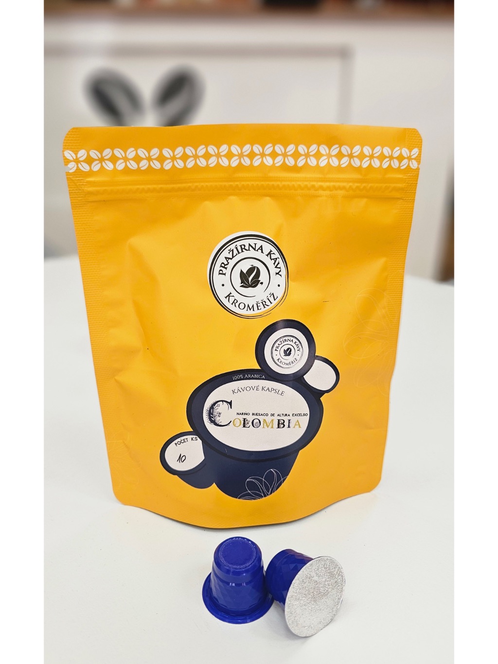 Kávové kapsle - Espresso směs Columbia Nariňo