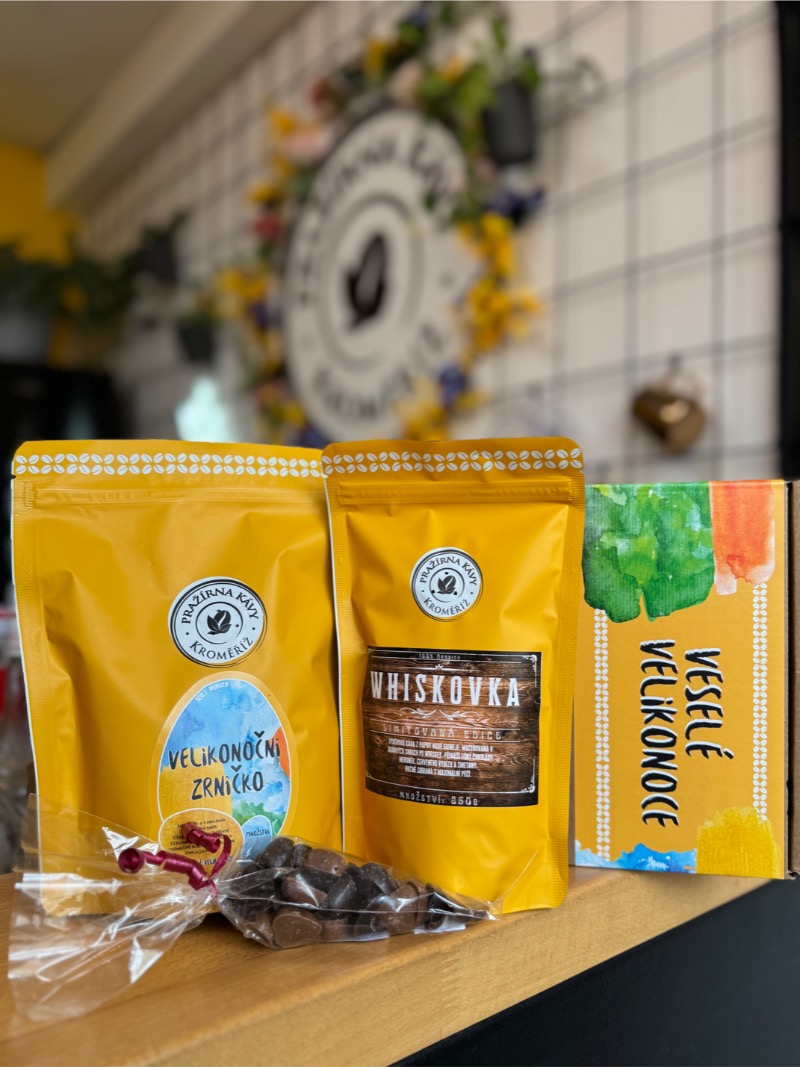 Velikonoční kávová sada střední