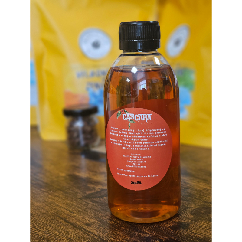 Cascara – Nápoj z kávových třešní 0,25 l