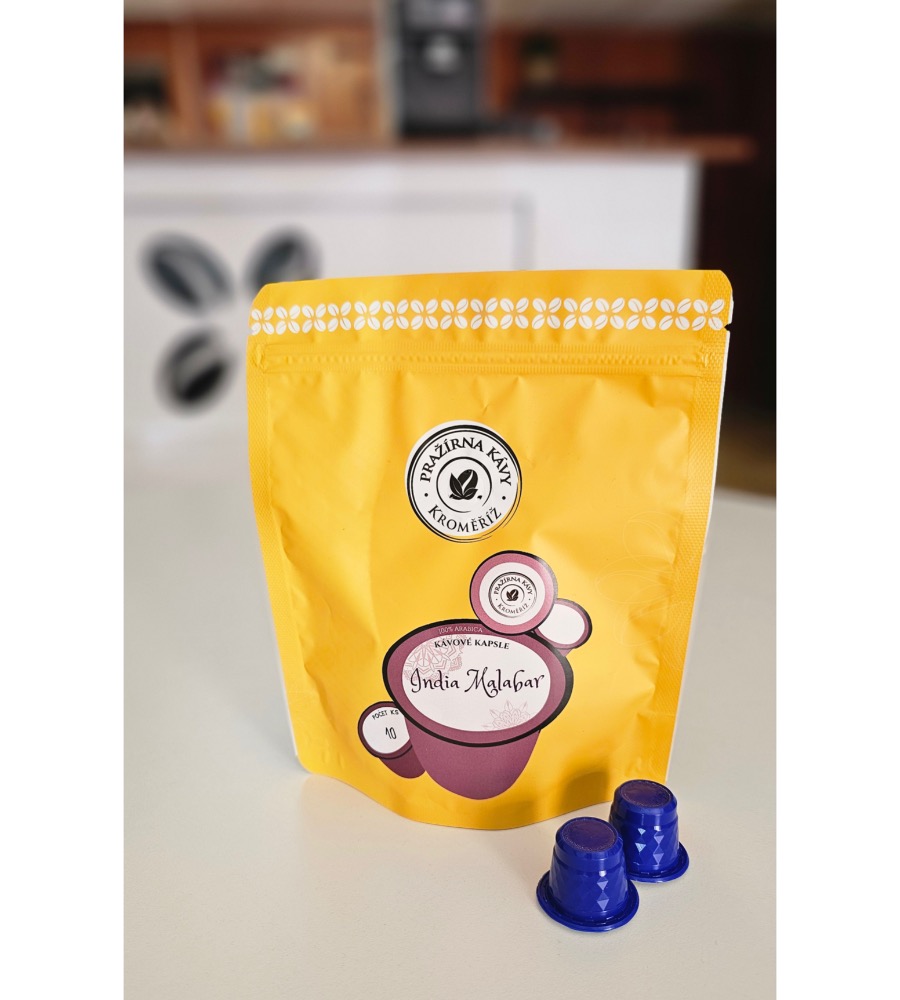 Kávové kapsle - India Moonsoned Malabar 