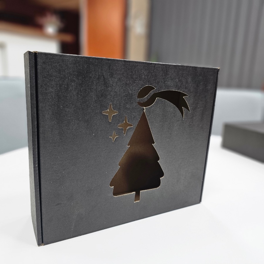 Vánoční dárková krabice malá