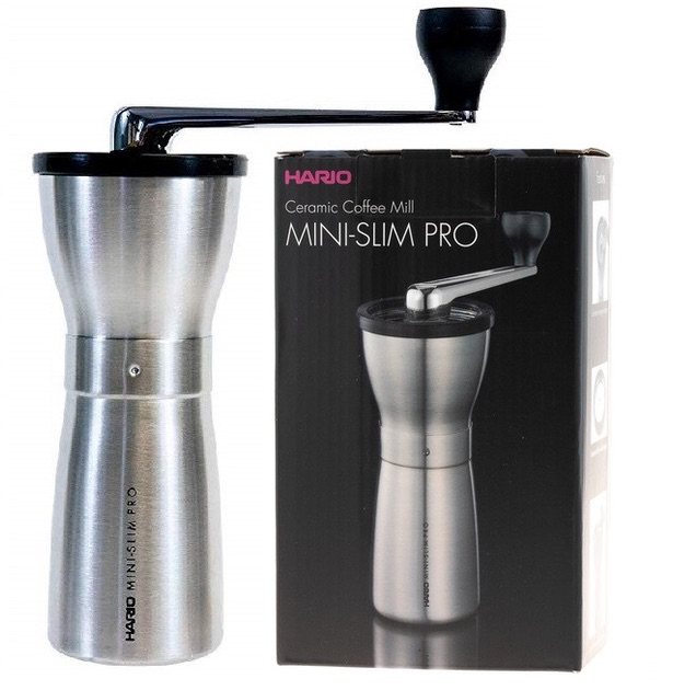 Mlýnek na kávu MINI SLIM PRO stříbrný