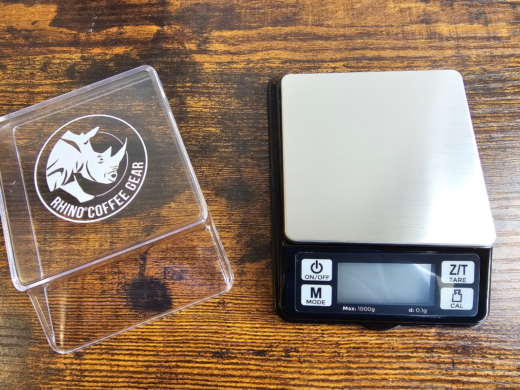 Váha Rhinowares Coffee Gear Dose