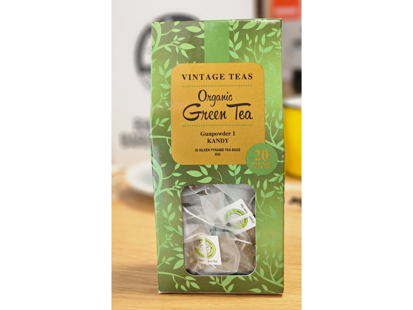 Vintage Teas BIO zelený čaj 20 pyramid 50 g