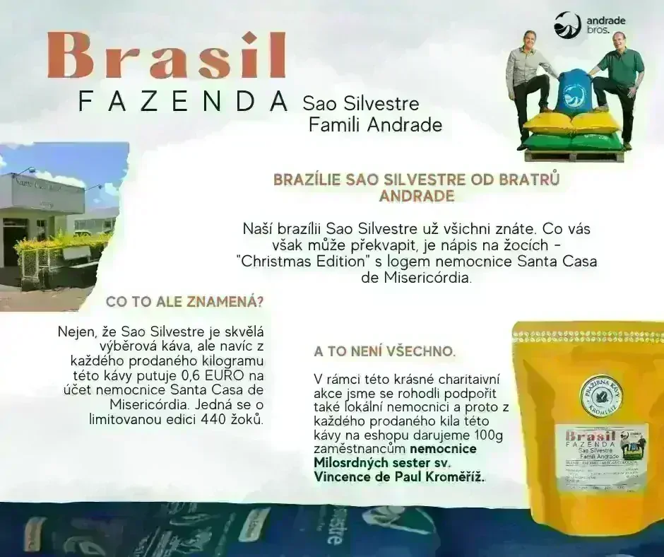 Brazílie - Fazenda Sao Silvestre - Famili Andrade