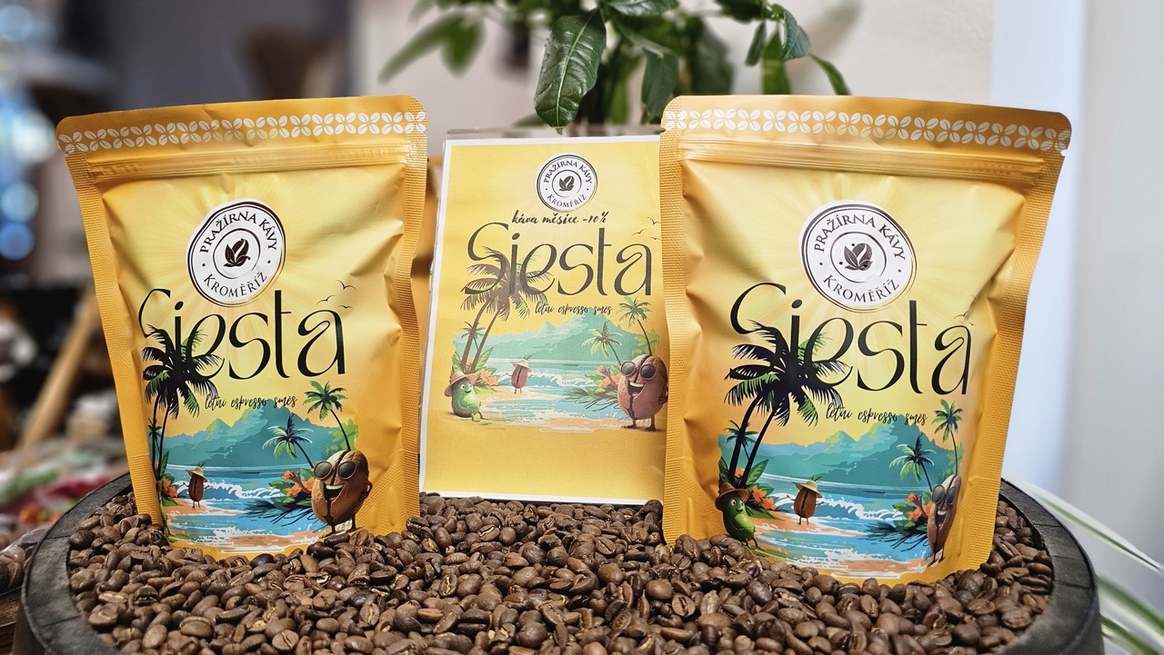 Letní espresso směs SIESTA
