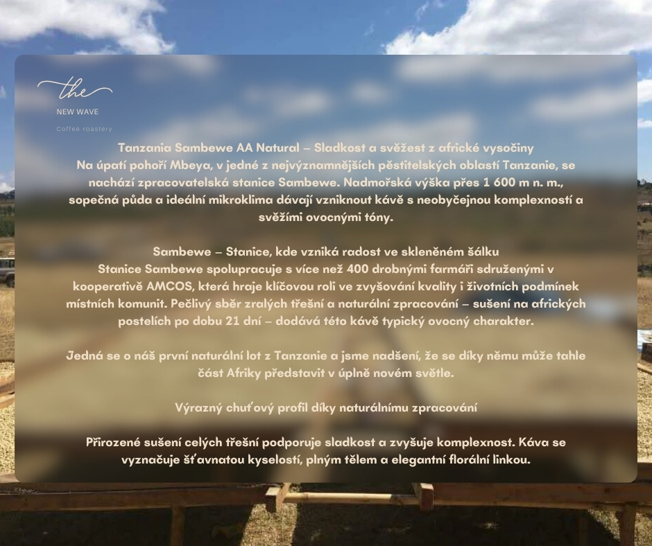 Tanzania Sambewe AA Natural