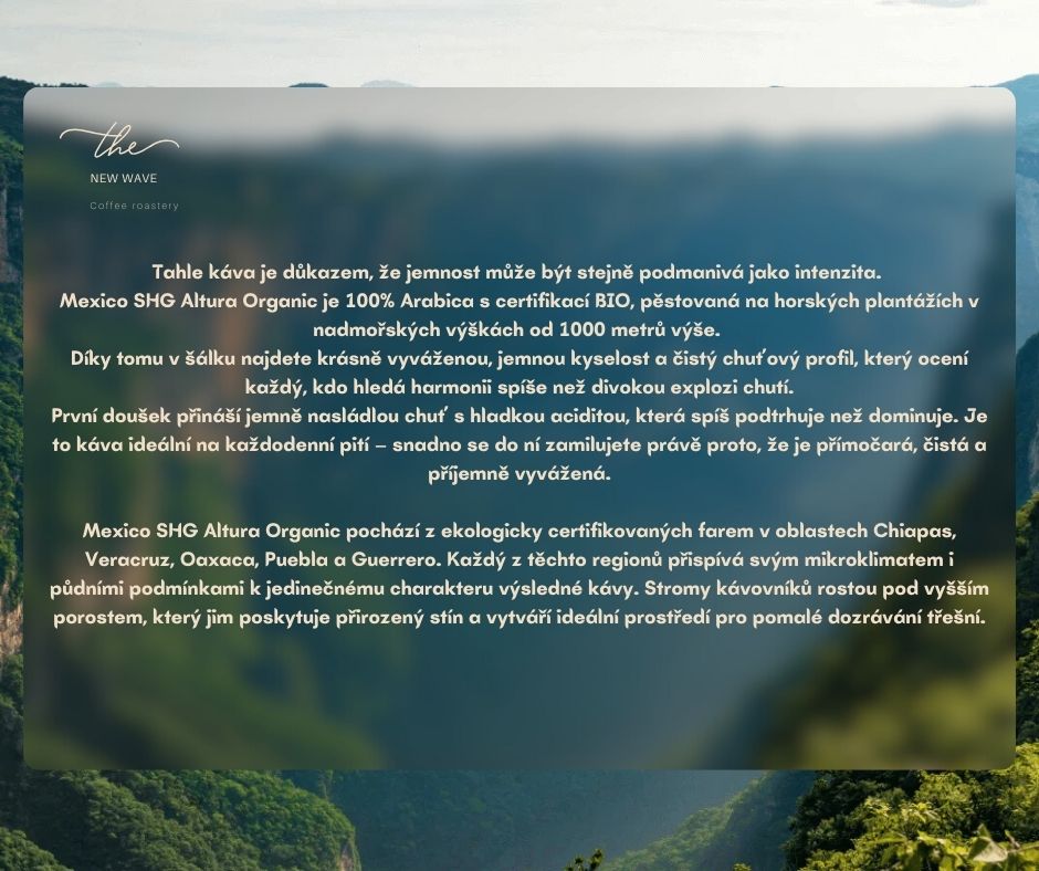 Mexico Altura BIO Organic Decaf