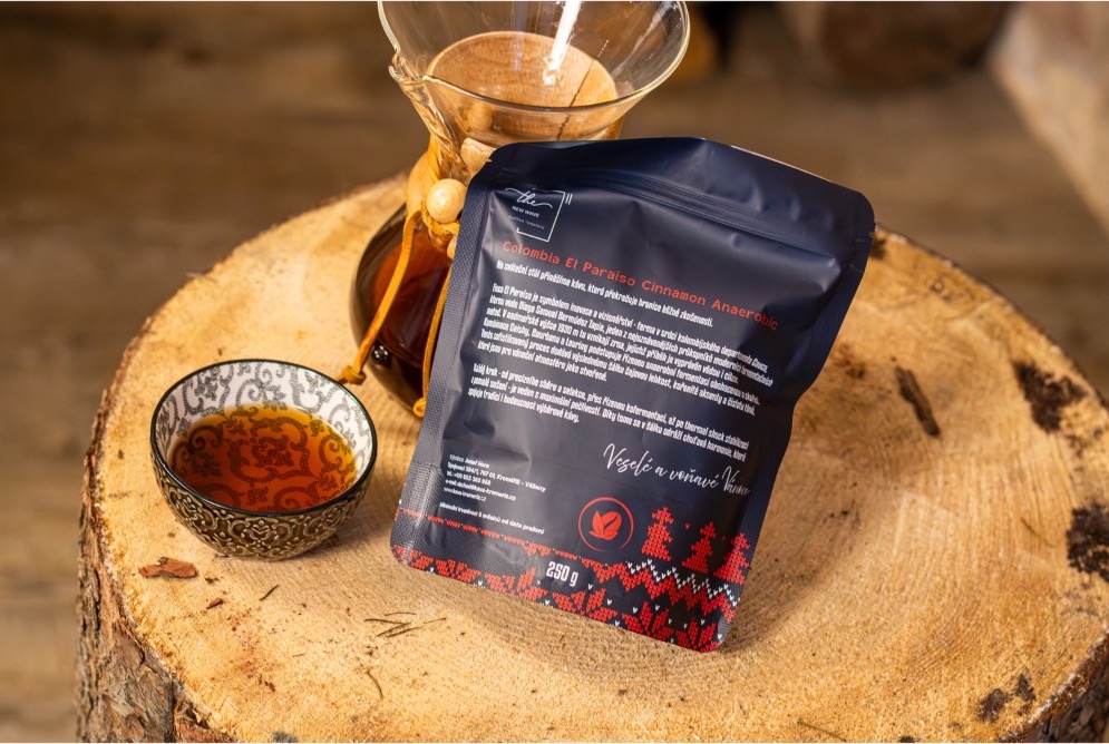 Vánoční filtr Colombia El Paraíso Cinnamon Anaerobic 250g