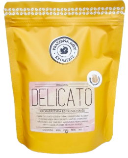 Espresso směs CAFFÉ DELICATO – 100% směs tří druhů arabiky