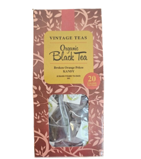 Vintage Teas BIO černý čaj 20 pyramid 50 g