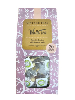 Vintage Teas Bílý čaj s jasmínem 20 pyramid 50 g
