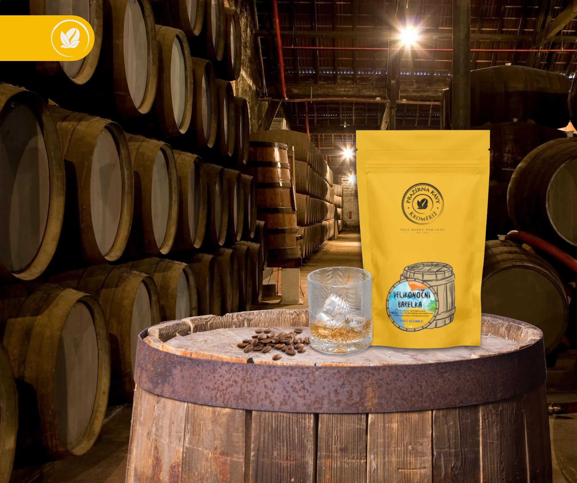 Rumová barelka velikonoce