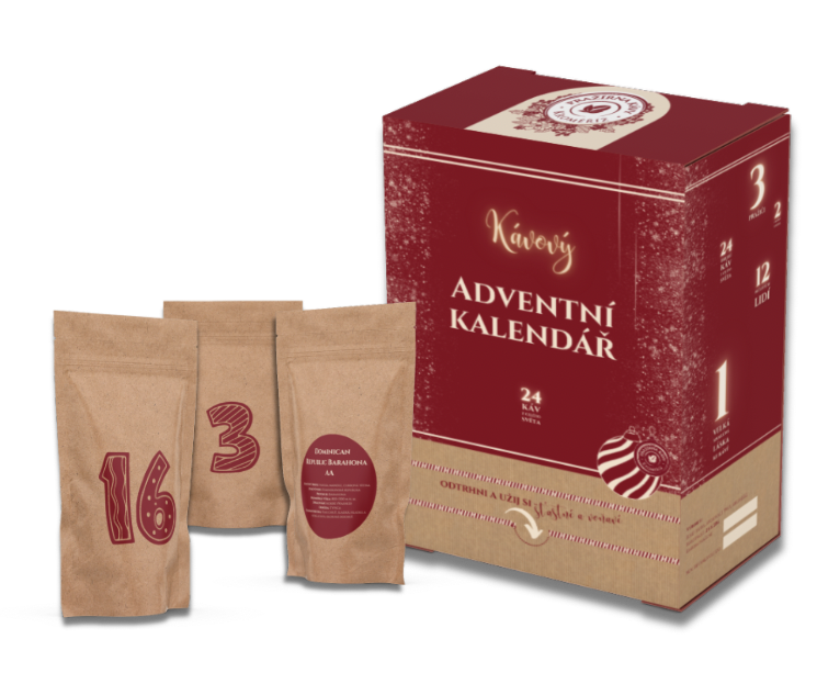 Kávový adventní kalendář